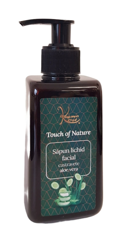 Sapun lichid facial cu castravete si aloe vera 300 ml - Touch of Nature
