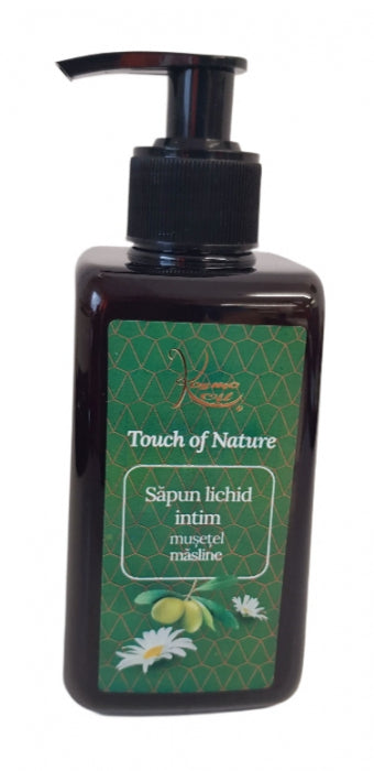 Sapun lichid intim cu musetel si masline 300 ml - Touch of Nature