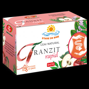 Tranzit rapid, D152, ceai la plic