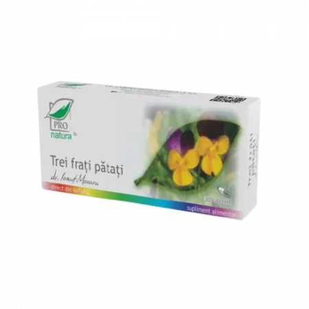 Trei frati patati, 30 capsule, Pro Natura