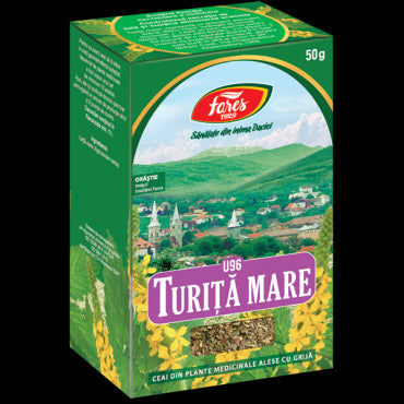 Turiță mare, iarbă, U96, ceai pungă