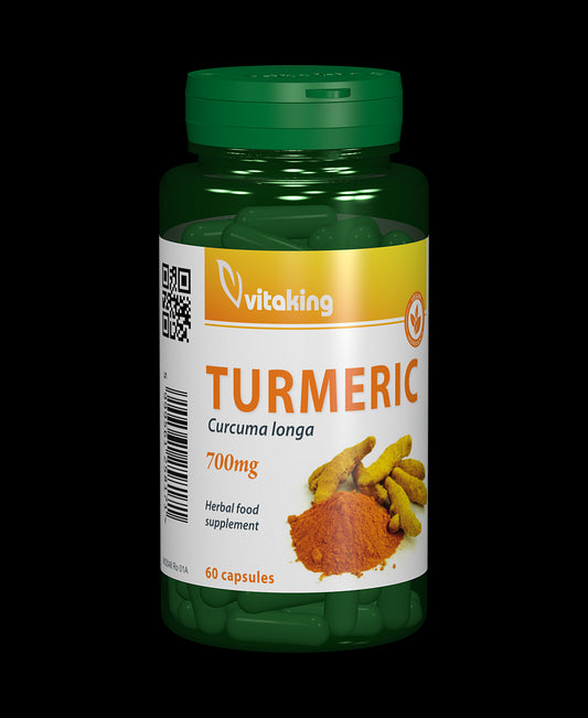 Turmeric (Curcuma) 700mg - 60 capsule vegetale