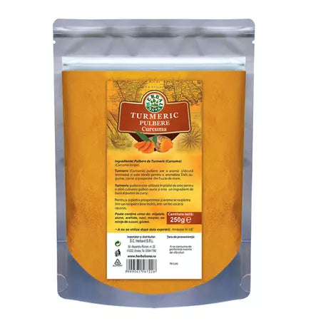 Pulbere turmeric 250g Herbal Sana – Aromă intensă