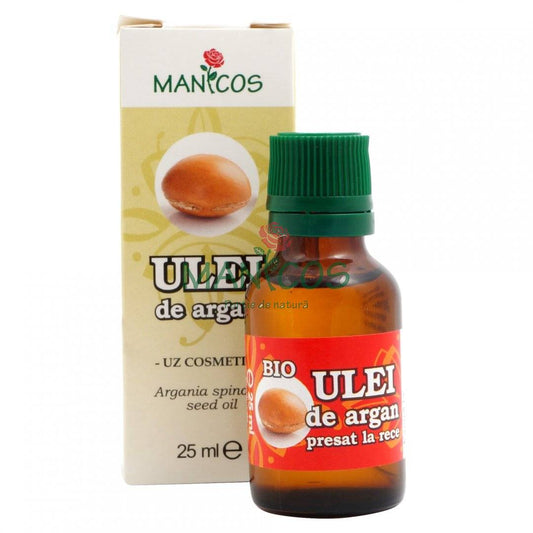 Ulei de argan presat la rece certificat ecologic 25 ml