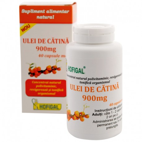 Ulei de catina 900 mg - capsule moi