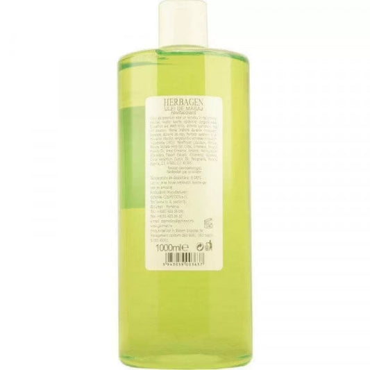 Ulei de masaj revitalizant - 1L,  Herbagen