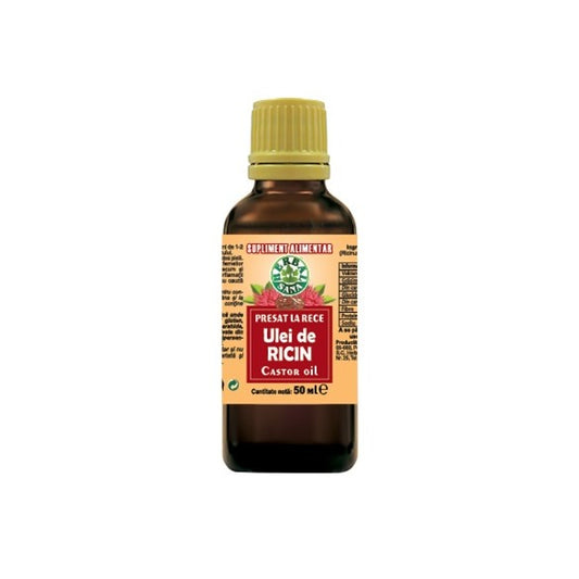 Ulei Ricin 50ml Herbavit – îngrijire naturală