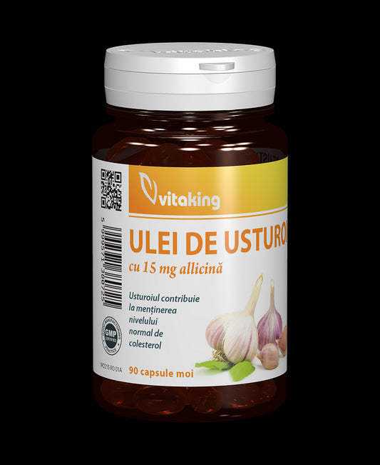 Ulei de usturoi 30 mg - 90 capsule gelatinoase