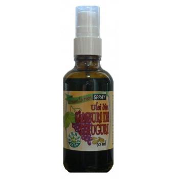 Ulei din samburi de struguri presat la rece spray 50ml, Herbal Sana