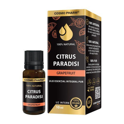 CITRUS PARADISI – Ulei Esential De Grapefruit Uz Intern 10 ml