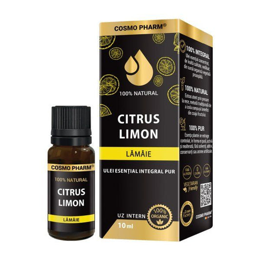 CITRUS LIMON – Ulei Esential De Lamaie Uz Intern 10 ml