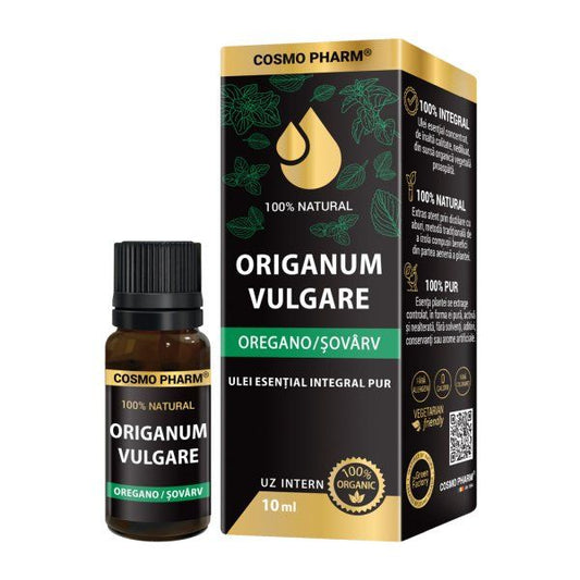 ORIGANUM VULGARE – Ulei Esential De OREGANO / ȘOVÂRV (10ml)