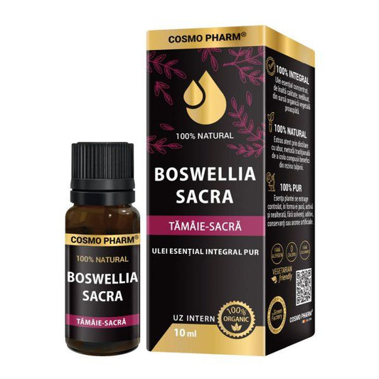 BOSWELLIA SACRA – Ulei Esential De Tamaie-Sacra 10 ml Uz Intern