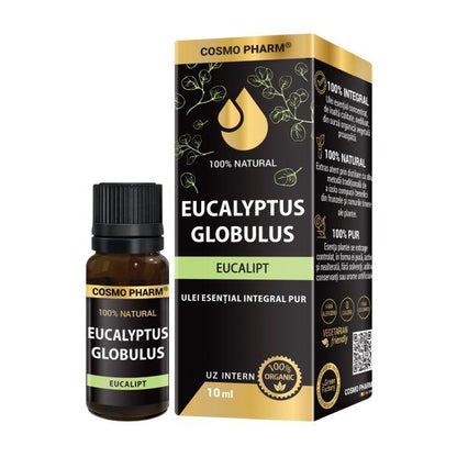 EUCALYPTUS GLOBULUS – Ulei Esential De Eucalipt Uz Intern 10ml