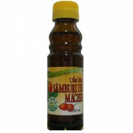 Ulei din samburi de macese presat la rece - 100 ml, Herbal Sana