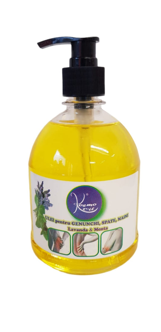 Ulei pentru dureri de genunchi, spate, maini 500 ml