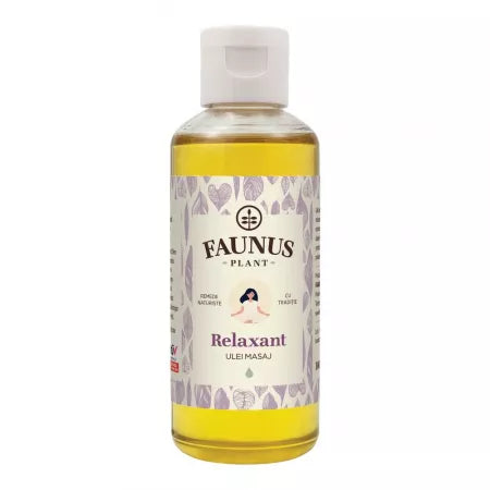 Ulei pentru masaj relaxant, 100 ml, Faunus Plant