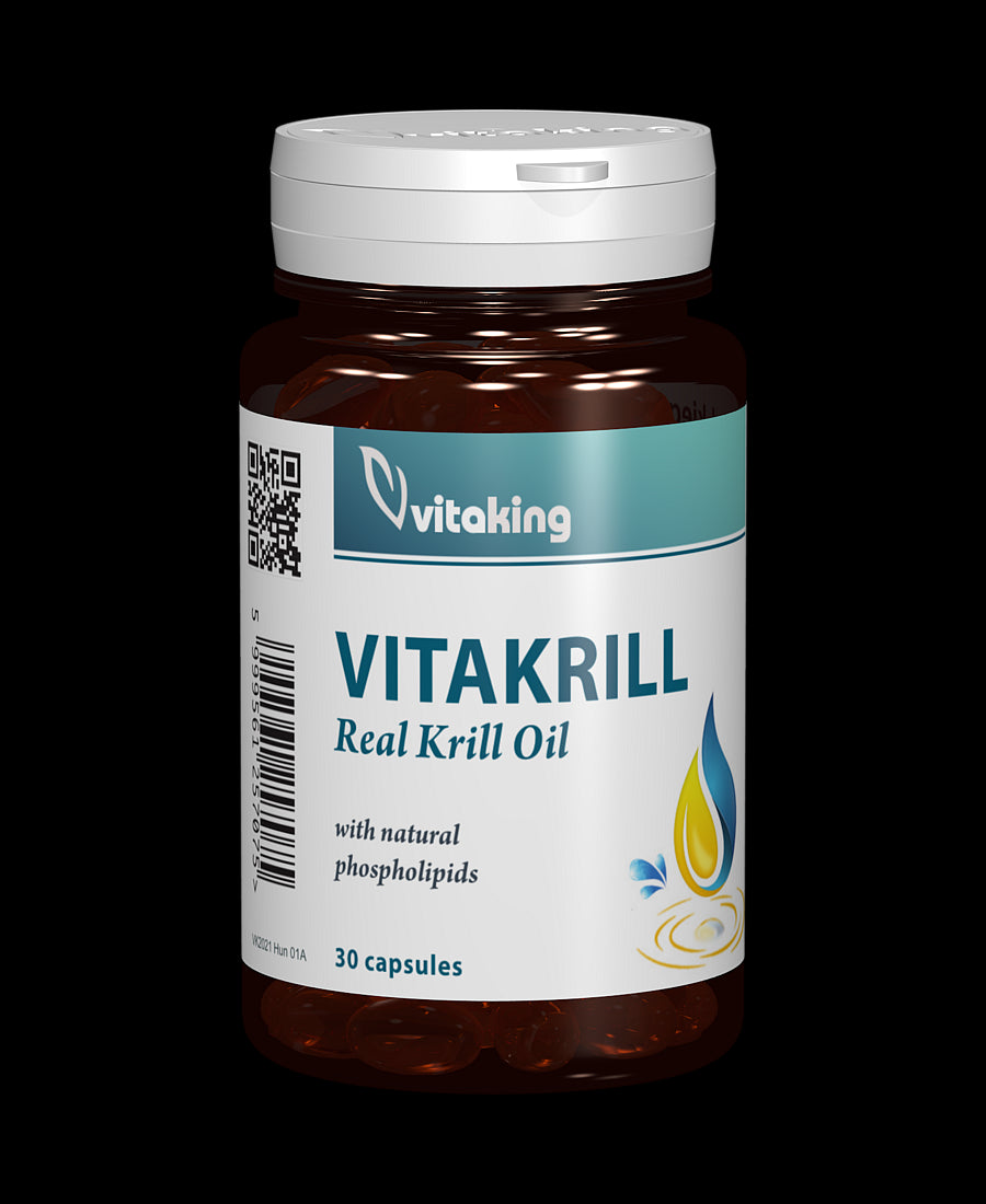 Ulei VitaKrill 500 mg - 30 capsule gelatinoase