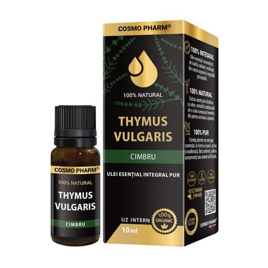 THYMUS VULGARIS – Ulei Esential De Cimbru Uz Intern 10 ml