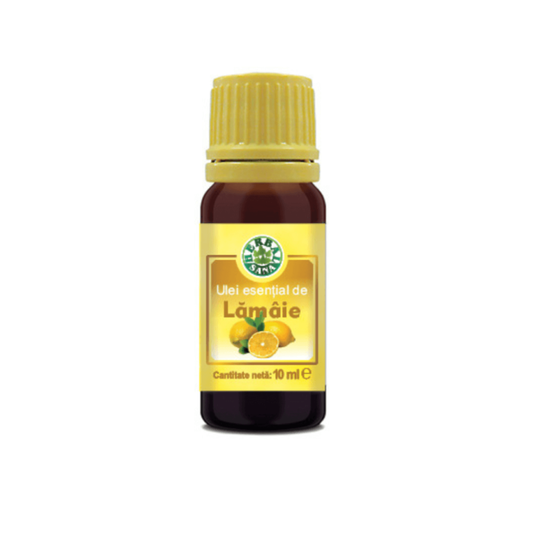 Ulei Lămâie 10ml Herbal Sana – prospețime citrică pură