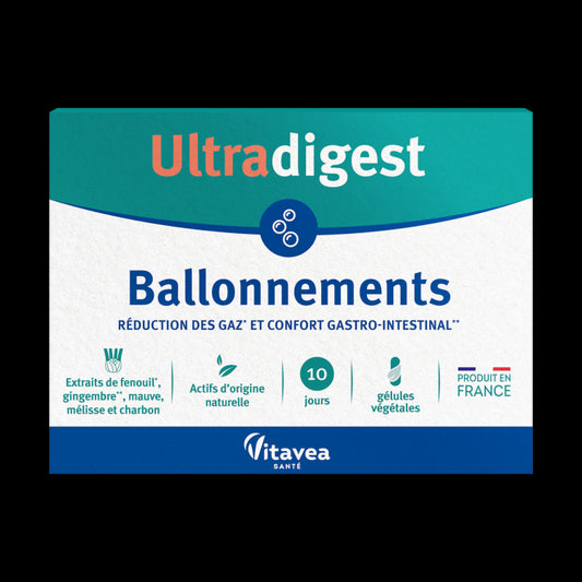 Ultradigest Ballonnements, Balonare, 30 capsule vegetale