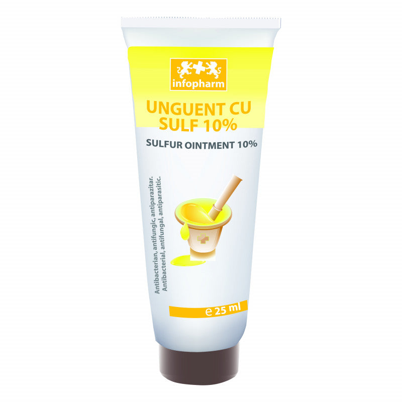 Unguent cu sulf 10% (25 ml)