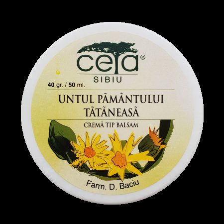 Crema cu untul pamantului si tataneasa, 50 ml, Ceta Sibiu