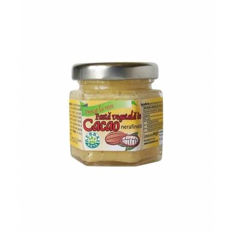 Pasta vegetala cacao nerafinata 200g, Herbal Sana