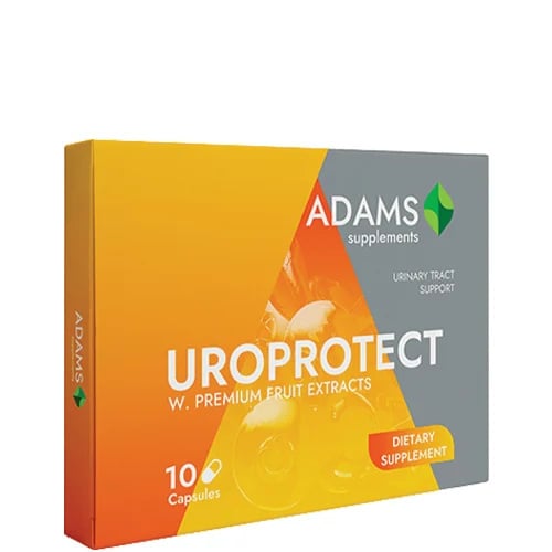 UroProtect 10 cps cu merișor, afin, D-manoză – Adams