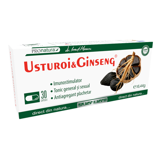 Usturoi Ginseng 30cps blister