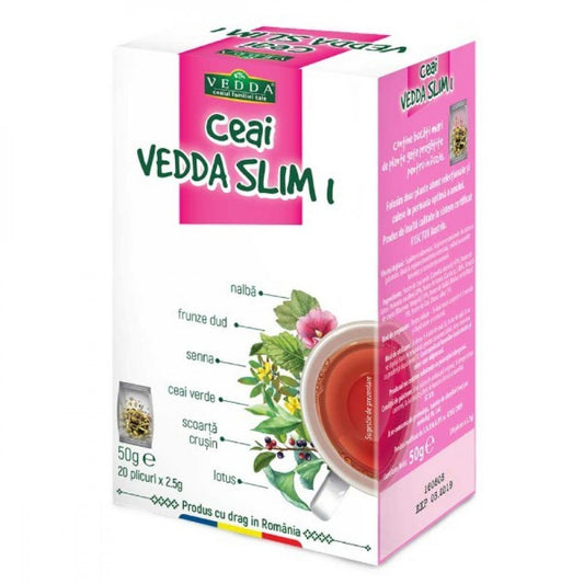 Ceai Vedda Slim 1 – 20 plicuri – 50 g