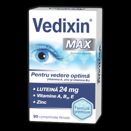 Vedixin Max, 90 comprimate filmate, Zdrovit