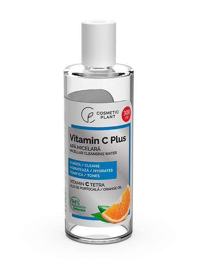 Apă micelară Vitamin C Plus 300 ml cu Vitamina C Tetra
