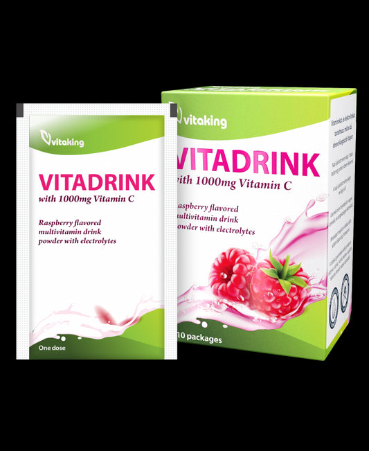 Vitadrink - băutură cu electroliți și vitamine - 10 plicuri