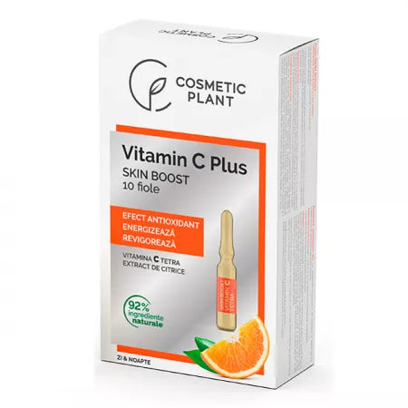 Fiole Skin Boost cu Vitamina C Tetra, , 10 bucati, Cosmetic Plant