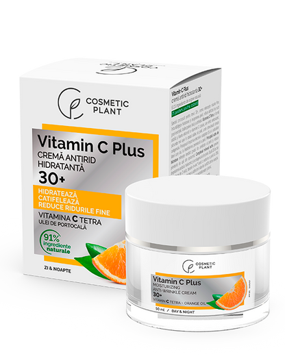 Cremă antirid hidratantă 30+ Vitamin C Plus cu Vitamina C Tetra