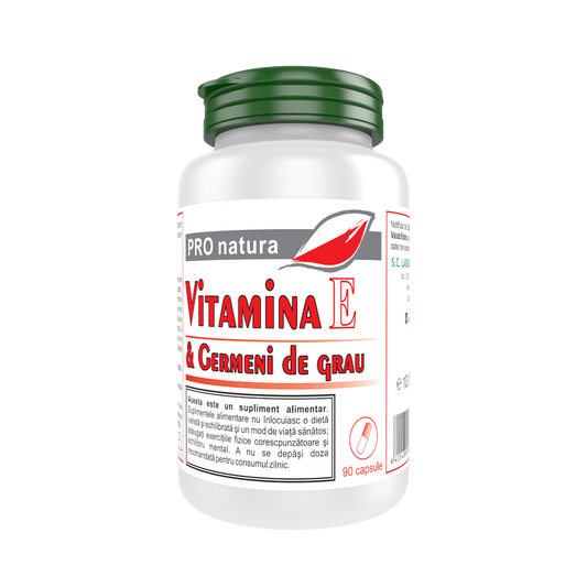 Vitamina E si Germeni de grau 90cps