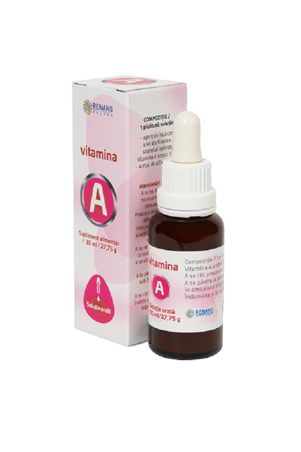Vitamina A – soluție orală, 30ml