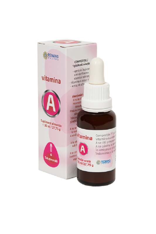 Vitamina A – soluție orală, 30ml