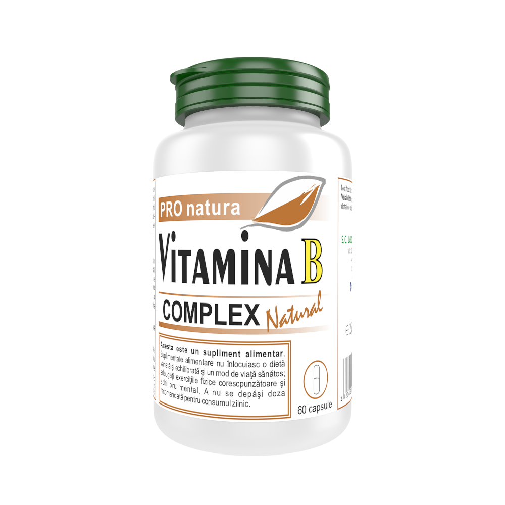 Vitamina B Complex Natural 60cps
