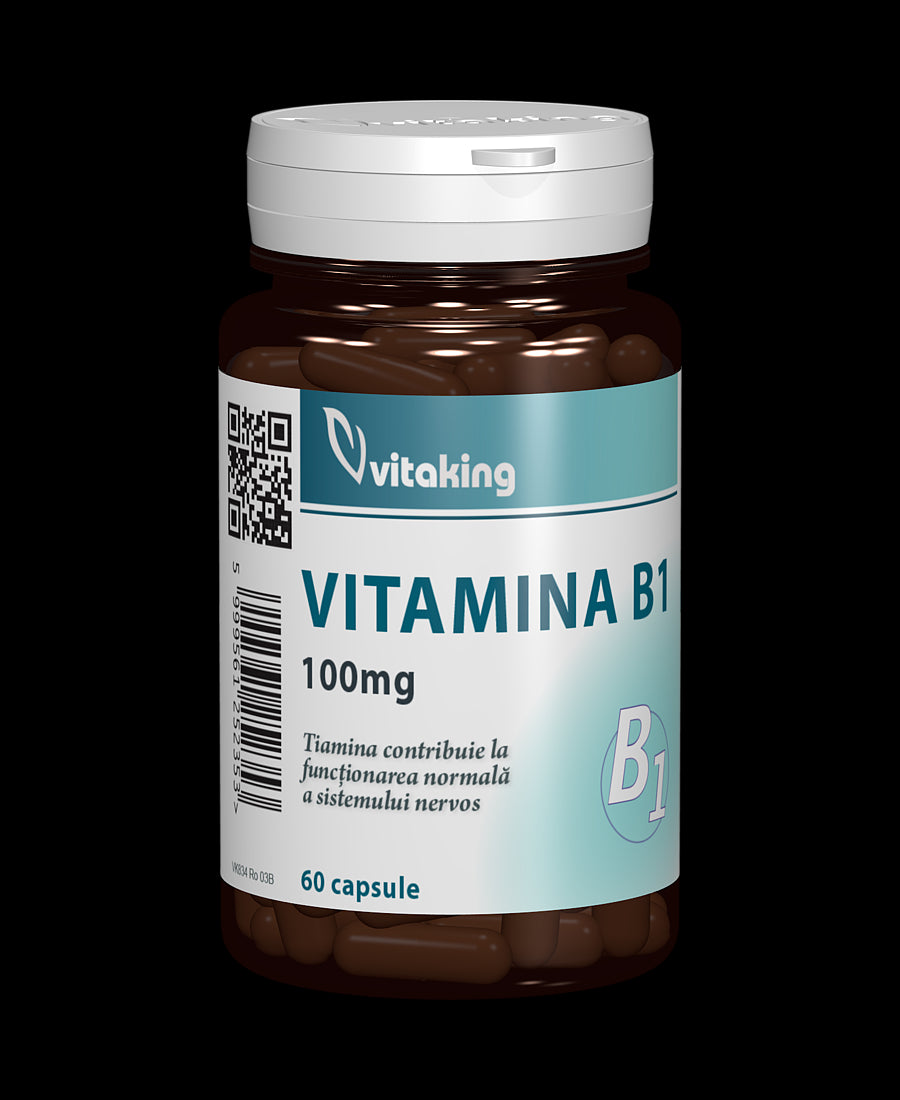 Vitamina B1 (tiamina) 100mg - 60 capsule