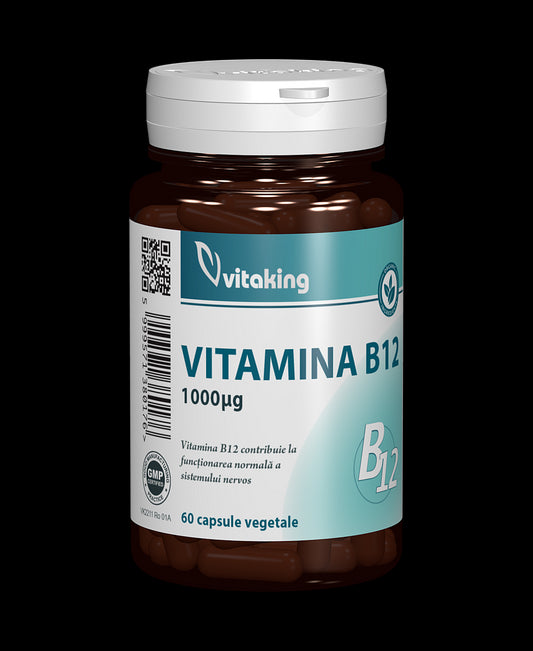 Vitamina B12 -1000 mcg - 60 capsule vegetale