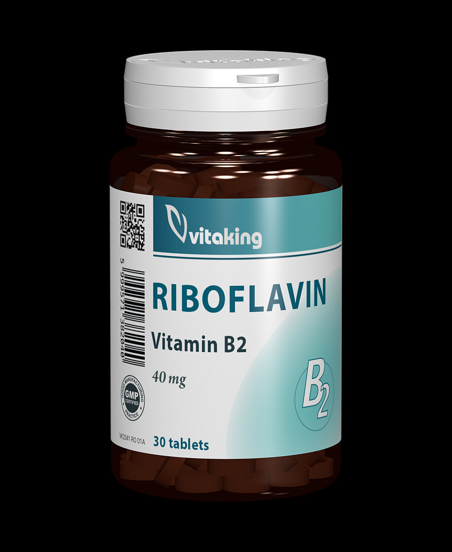 Vitamina B2 - 40mg - 30 comprimate