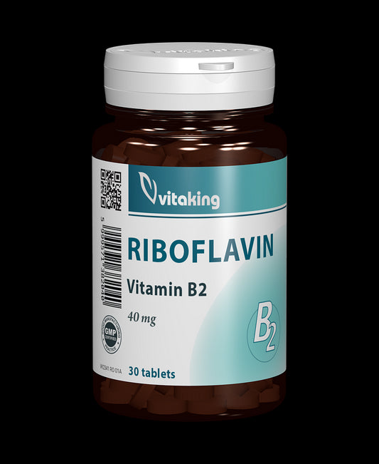 Vitamina B2 - 40mg - 30 comprimate