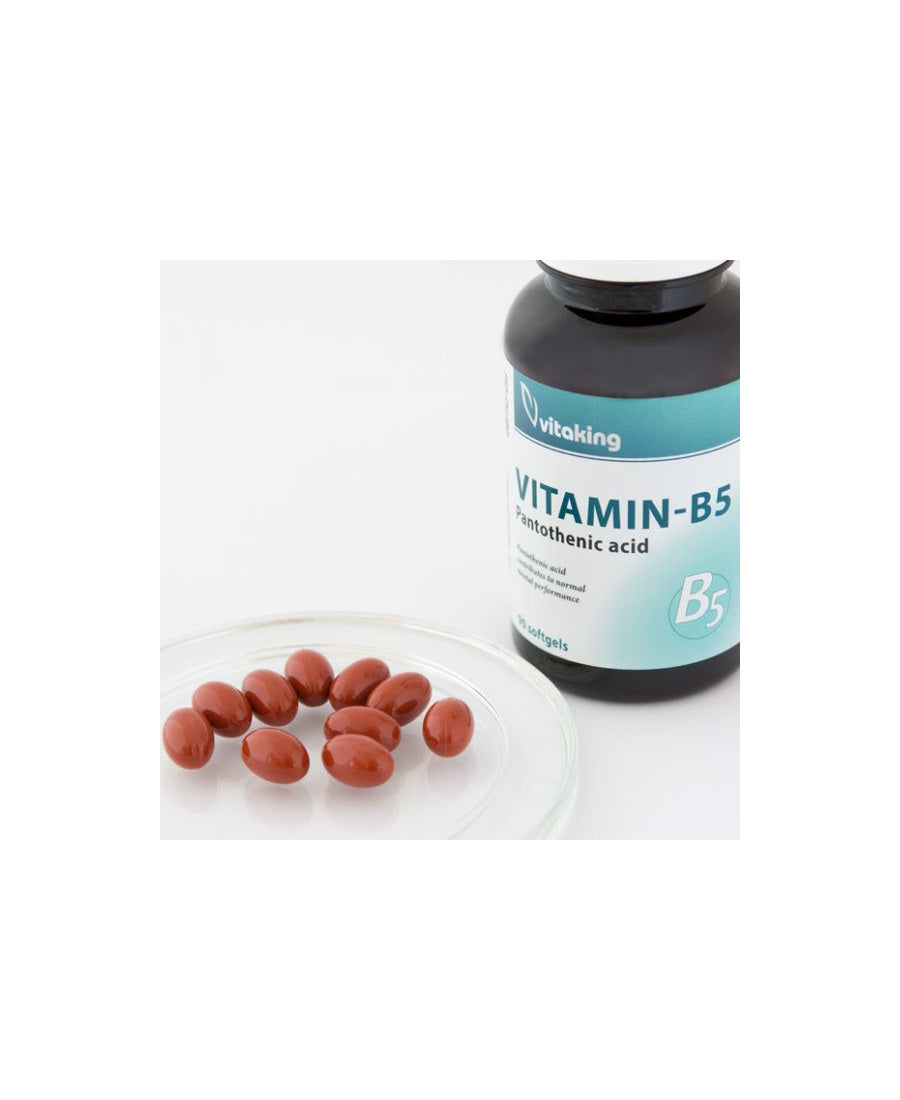 Vitamina B5 (acid pantotenic) 200mg - 90 capsule