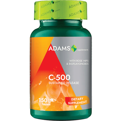 Vitamina C-500 cu macese, 150cps