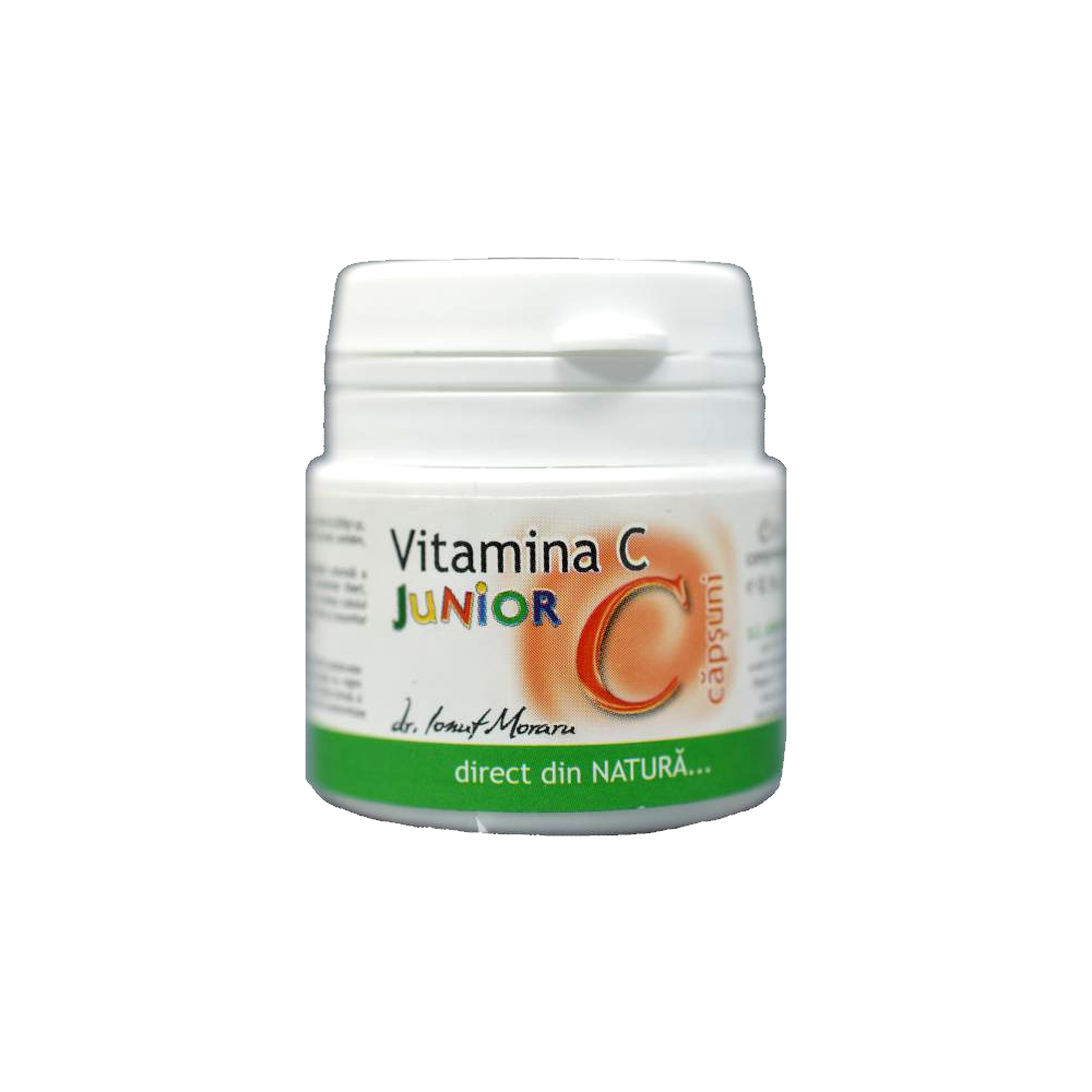 Vitamina C Junior – aroma capsuni 20 comprimate
