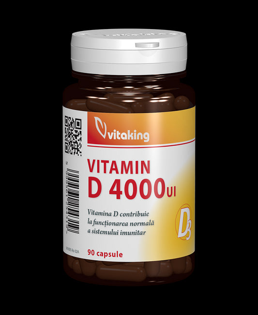 Vitamina D3 Forte - 4000UI - 90 capsule