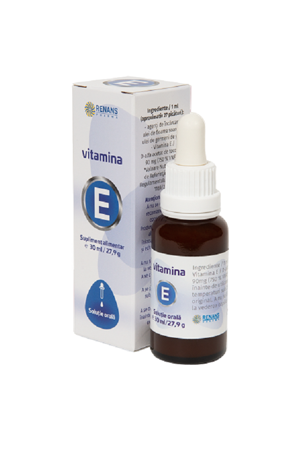 Vitamina E – soluție orală, 30ml