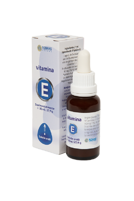 Vitamina E – soluție orală, 30ml